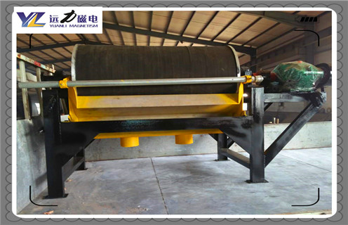 永磁筒式磁選機(jī)，廣東CTB-718永磁筒式磁選機(jī)多少錢(qián)_磁鐵如何分布_廣東CTB-718永磁筒式磁選機(jī)多少錢(qián)不吸鐵如何處理